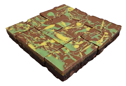 Pistachio & Kataifi Brownies